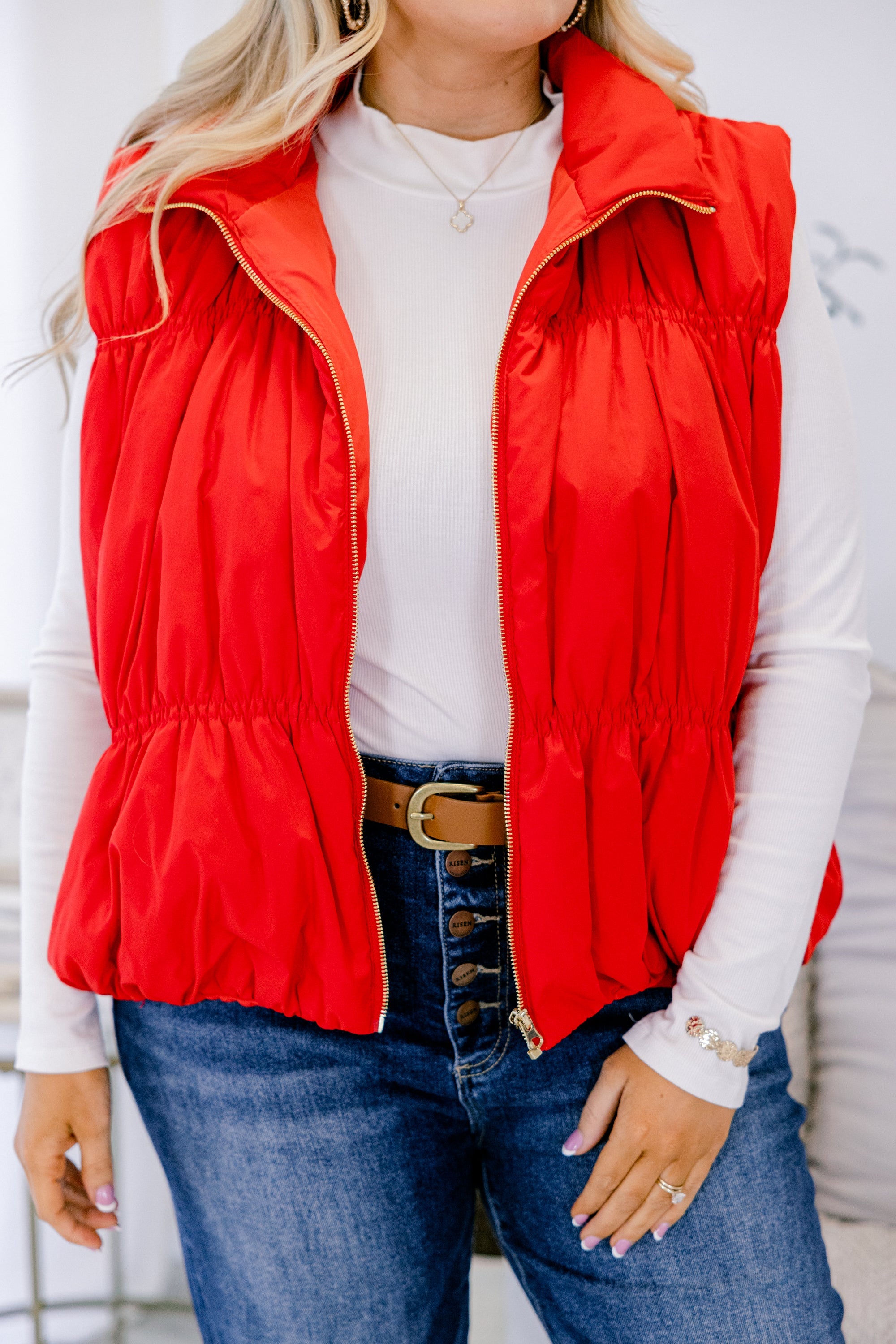 Behind Blue Eyes Vest, Red