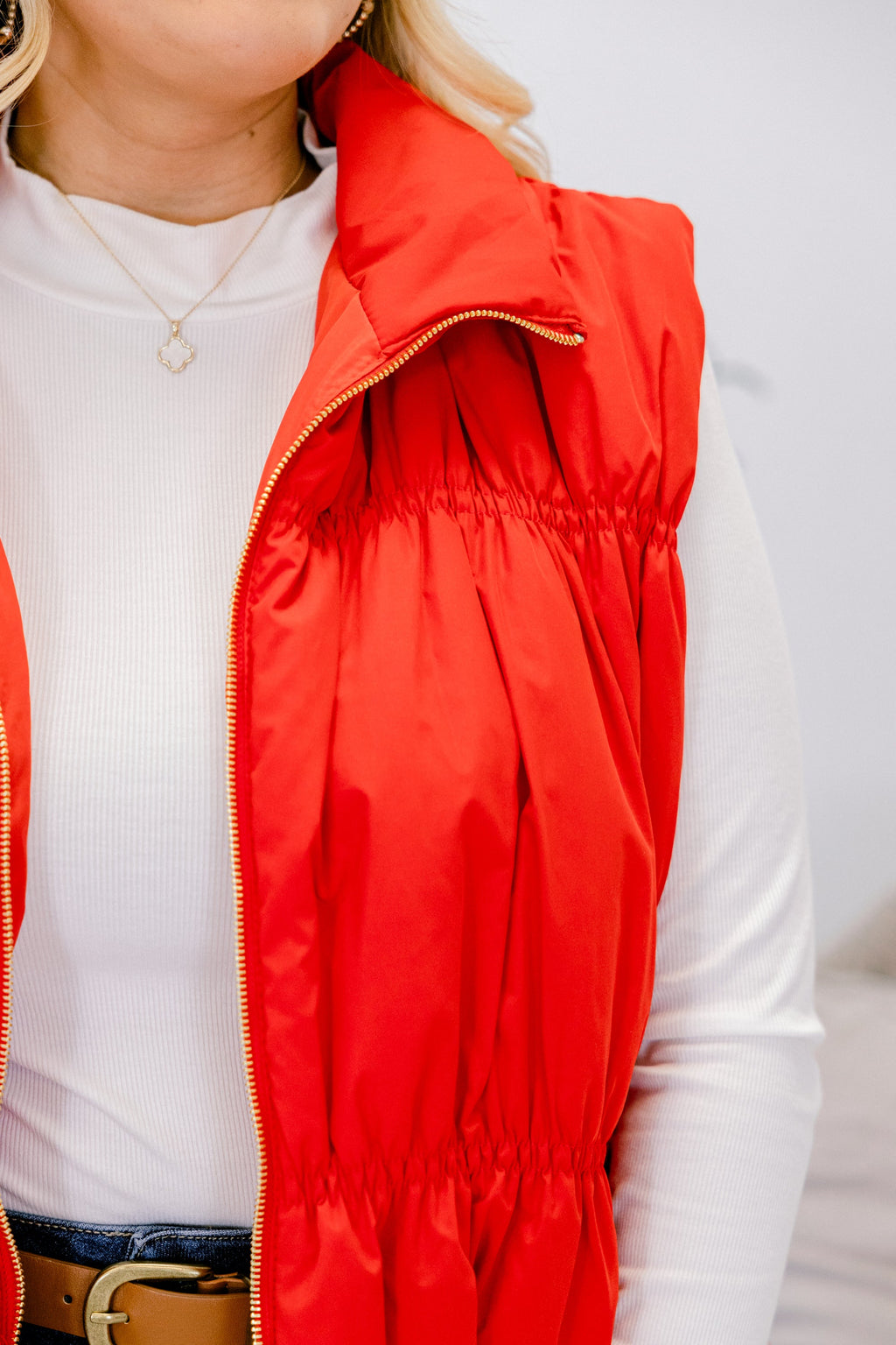 Behind Blue Eyes Vest, Red