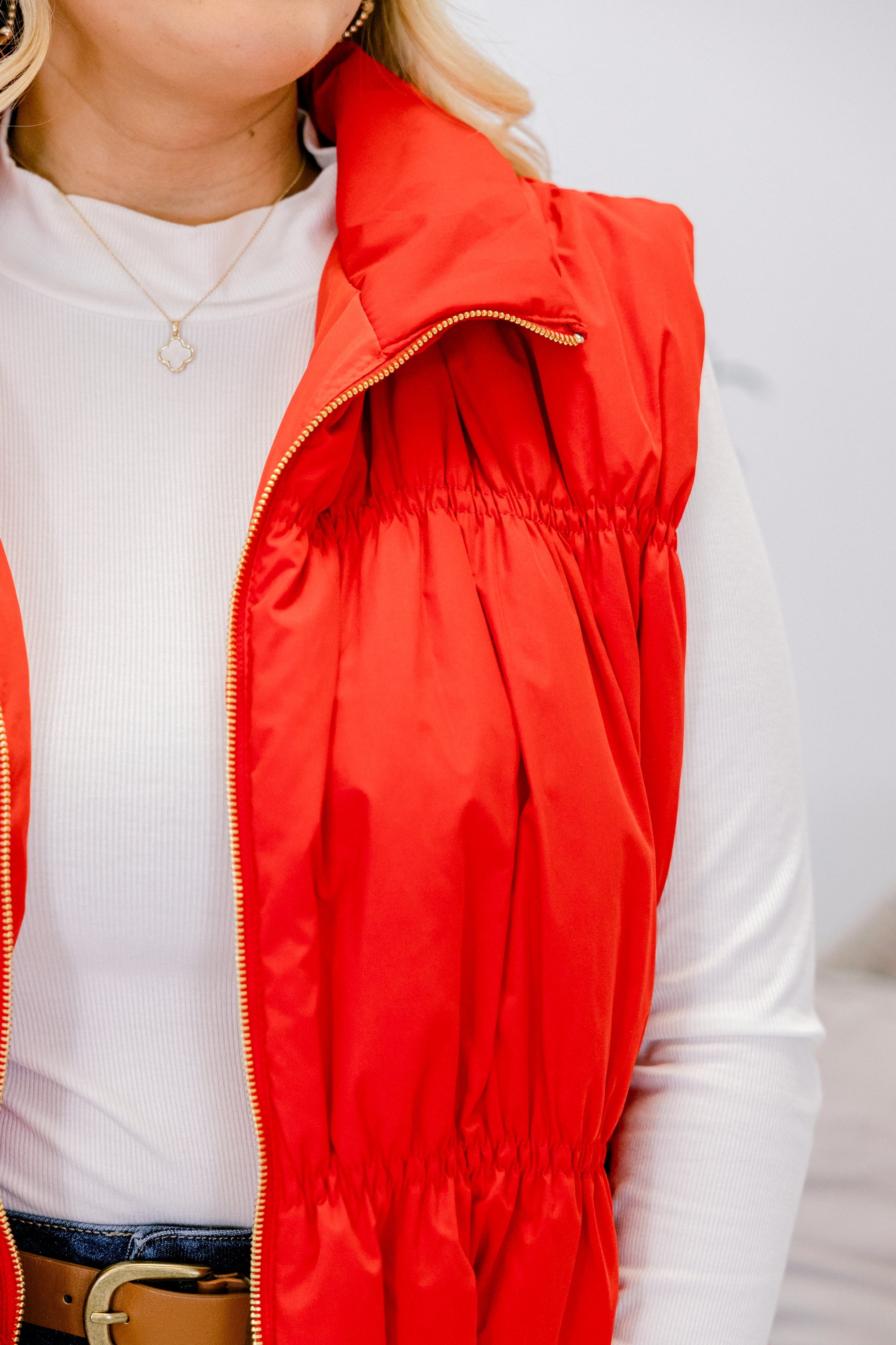 Behind Blue Eyes Vest, Red