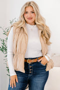 Behind Blue Eyes Vest, Taupe
