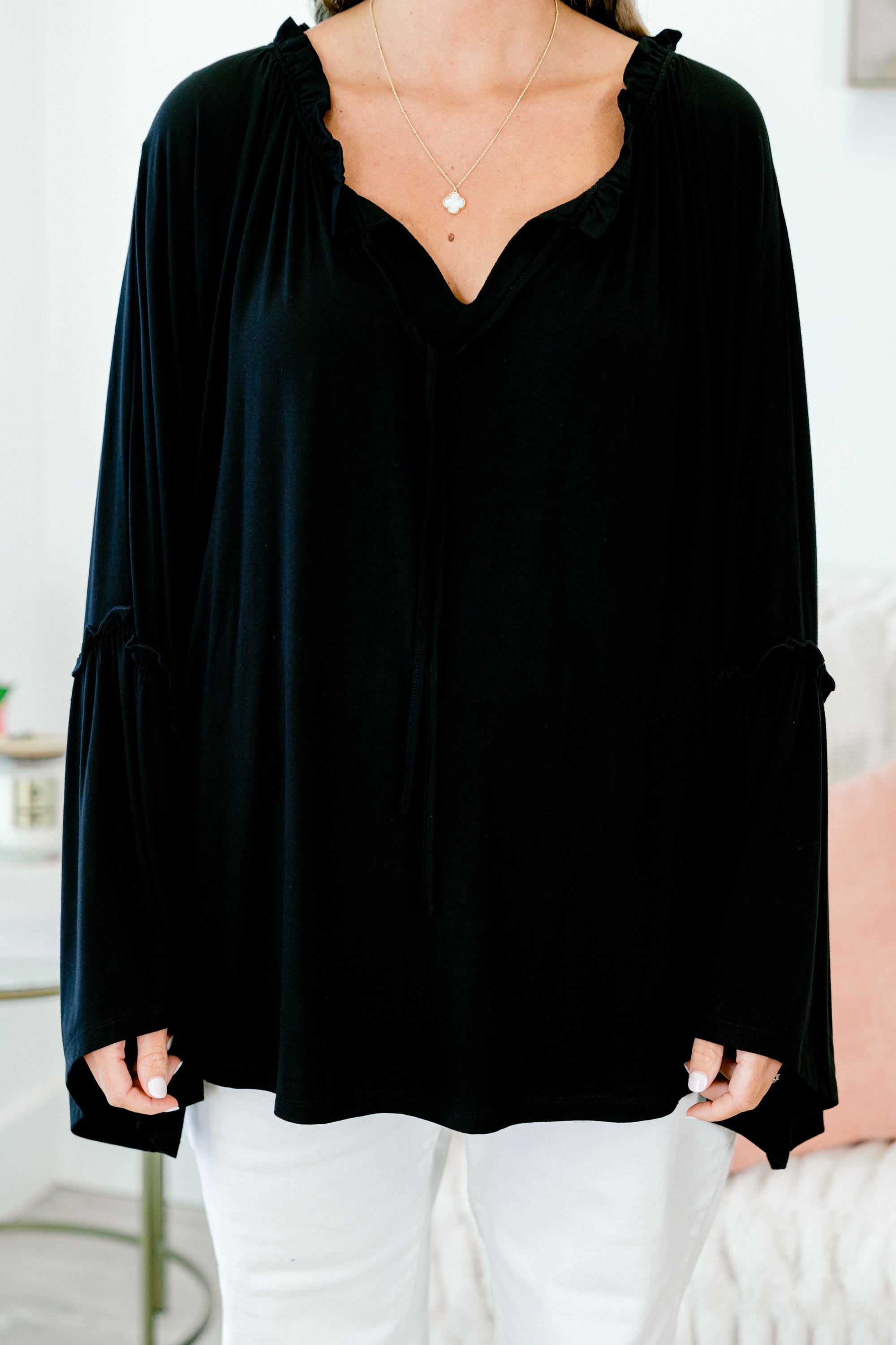 Bell of the Night Top, Black