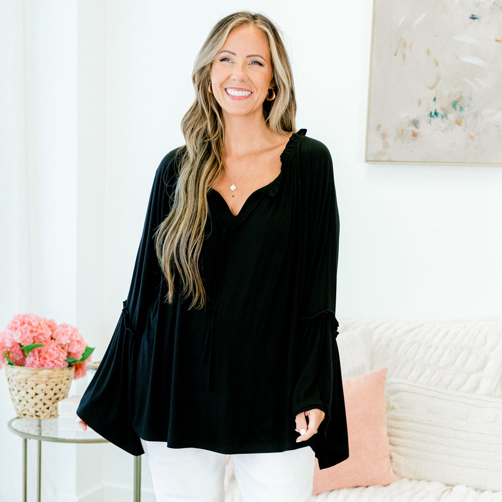 Bell of the Night Top, Black