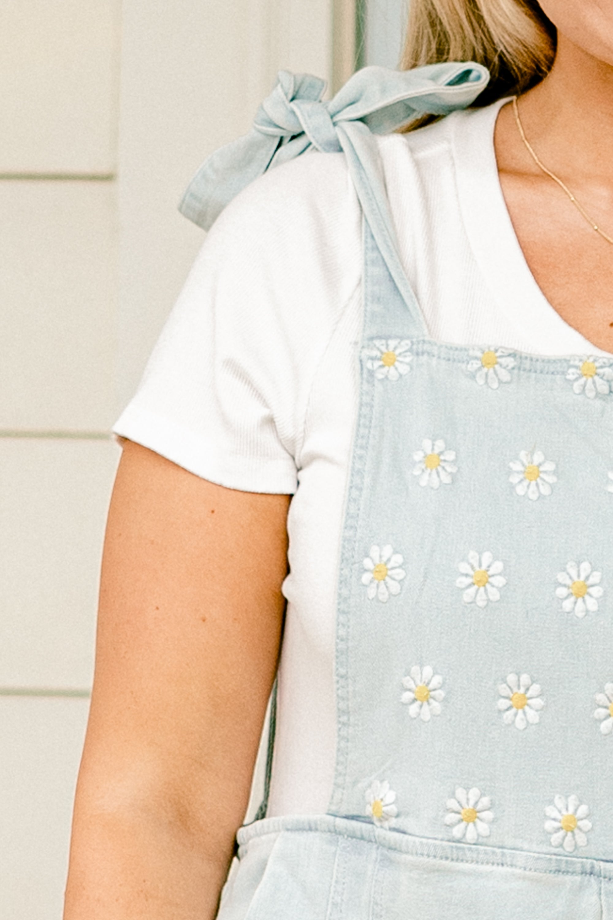 Best Foot Forward Jumpsuit, Light Wash