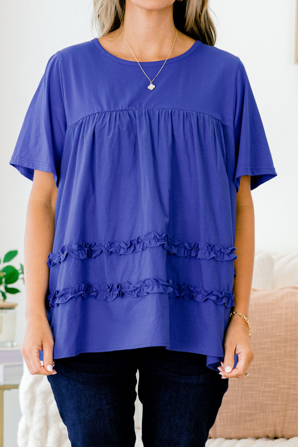 Best Mistake Top, Blue