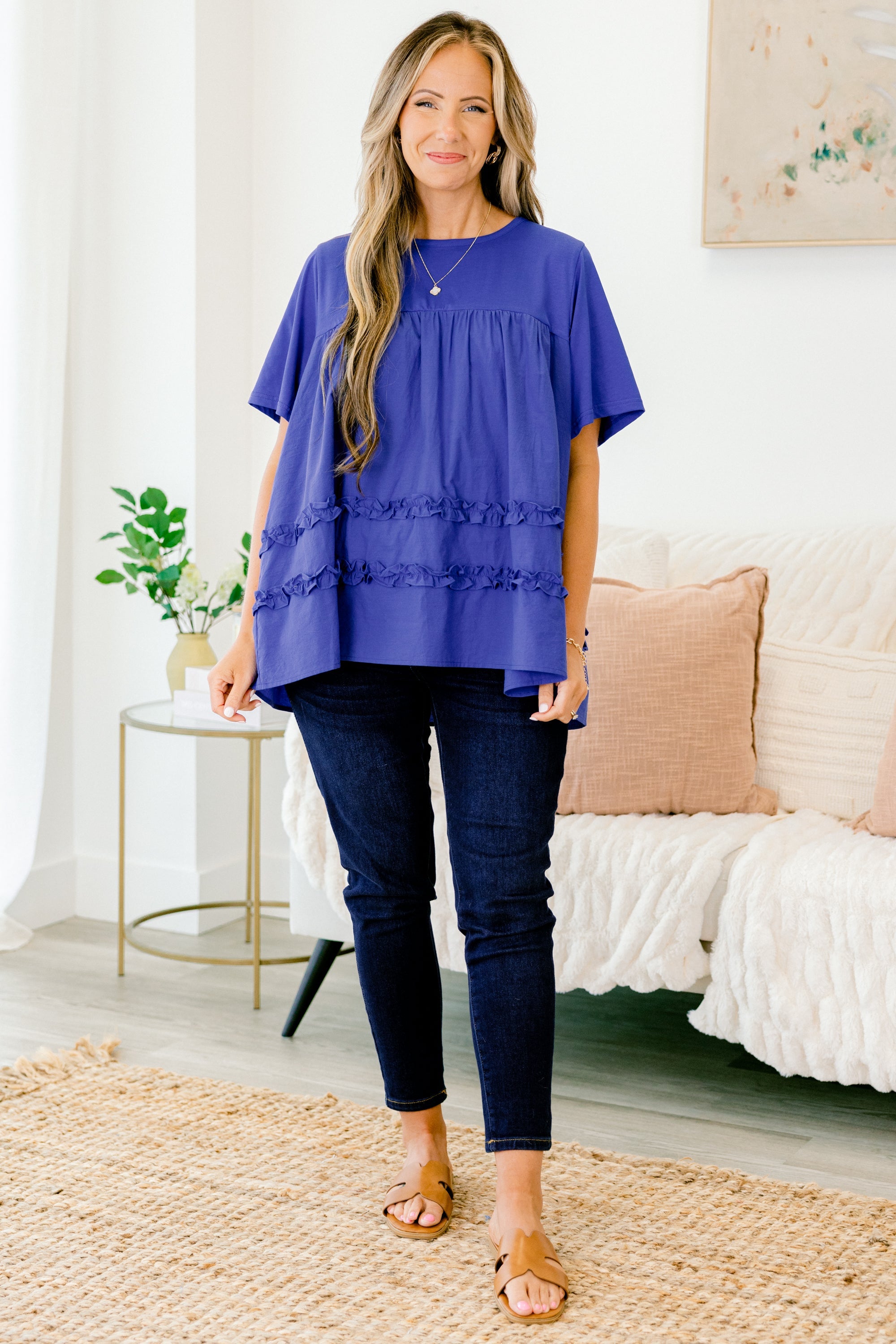 Best Mistake Top, Blue