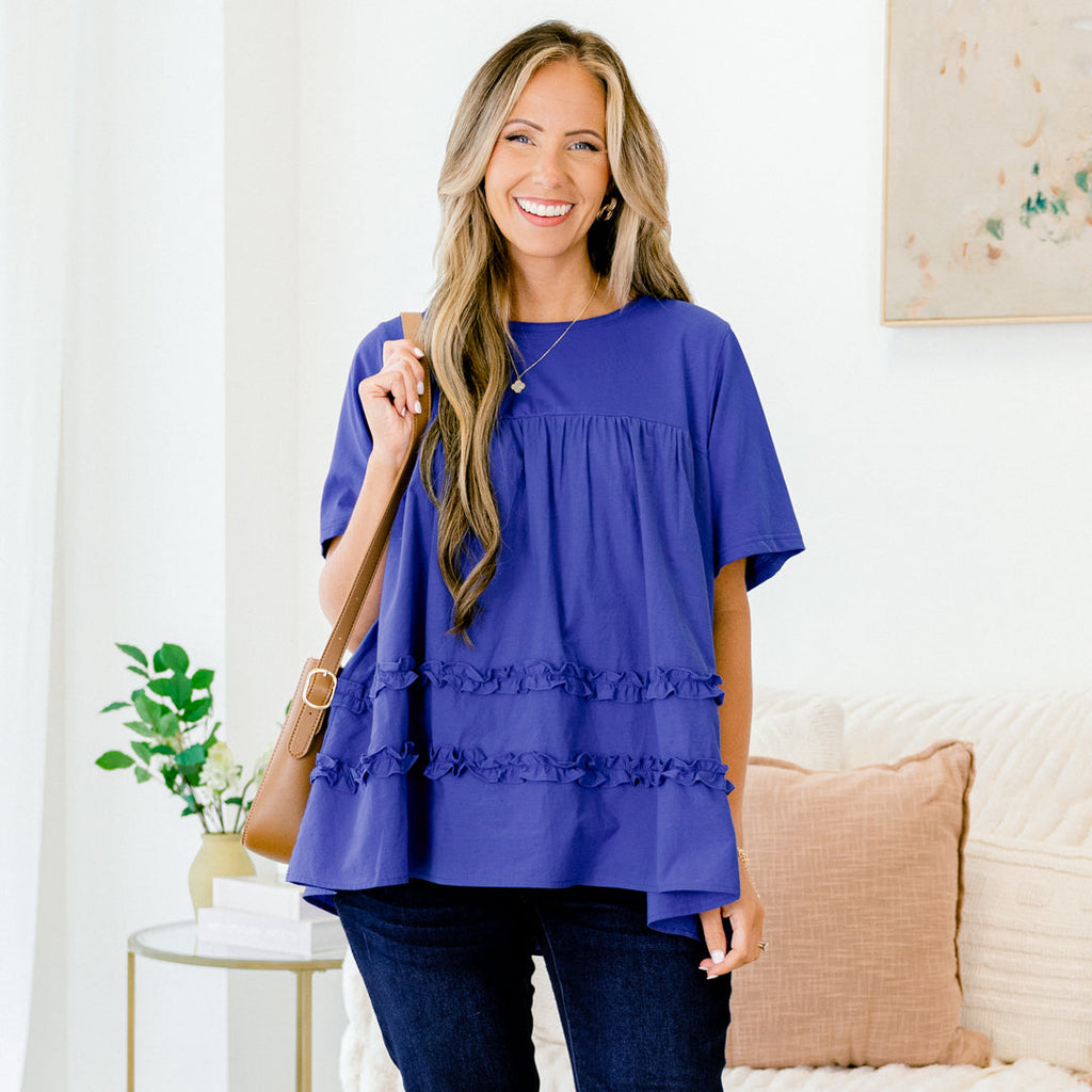 Best Mistake Top, Blue