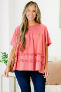 Best Mistake Top, Dusty Pink