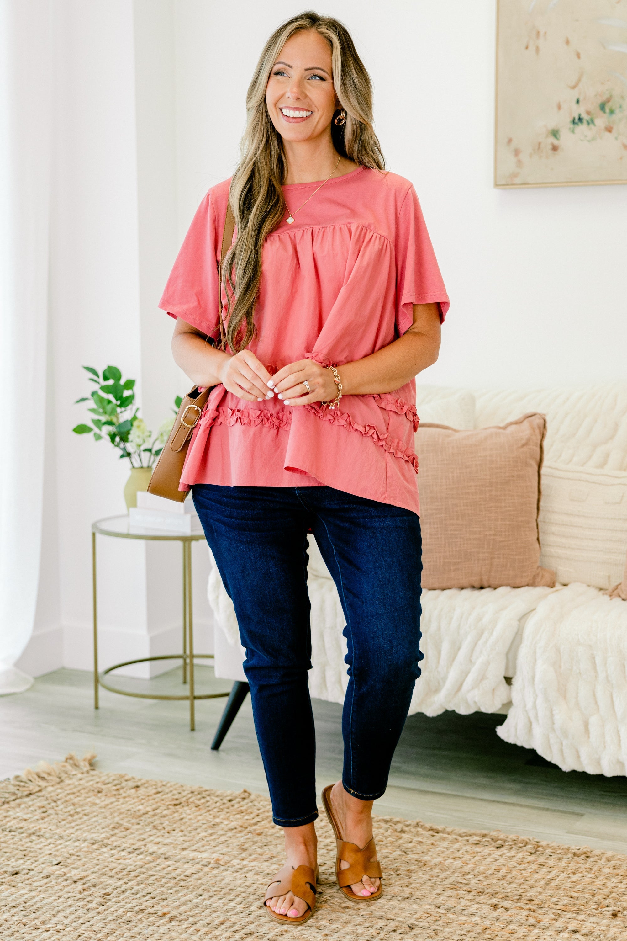 Best Mistake Top, Dusty Pink