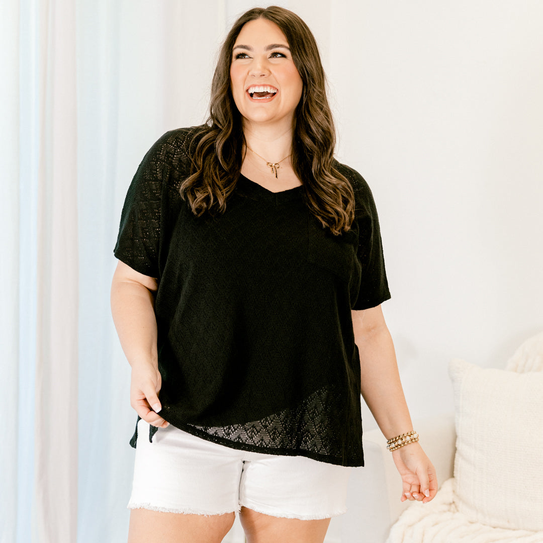 Best Of Days Top, Black