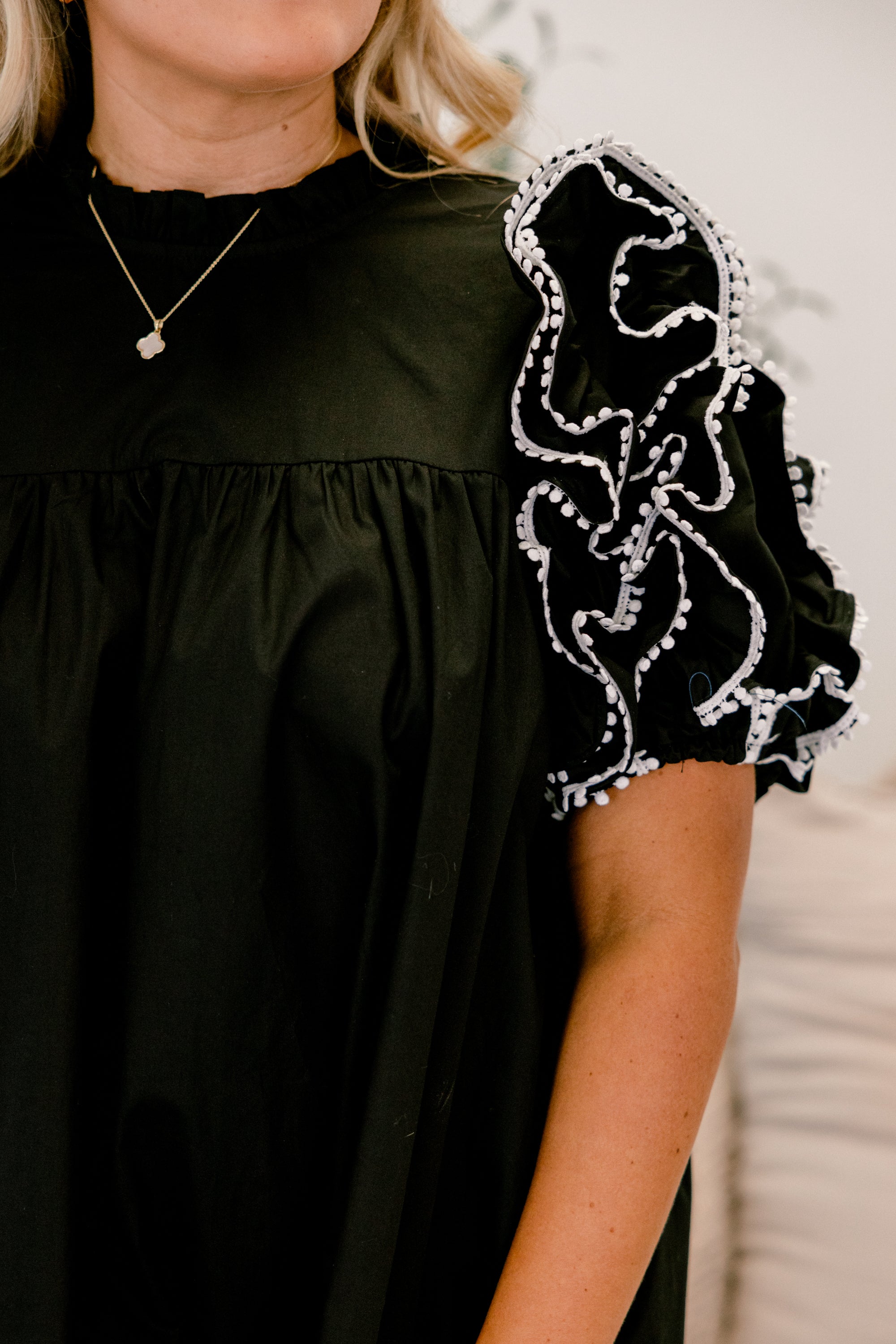Between Me And You Dress, Black