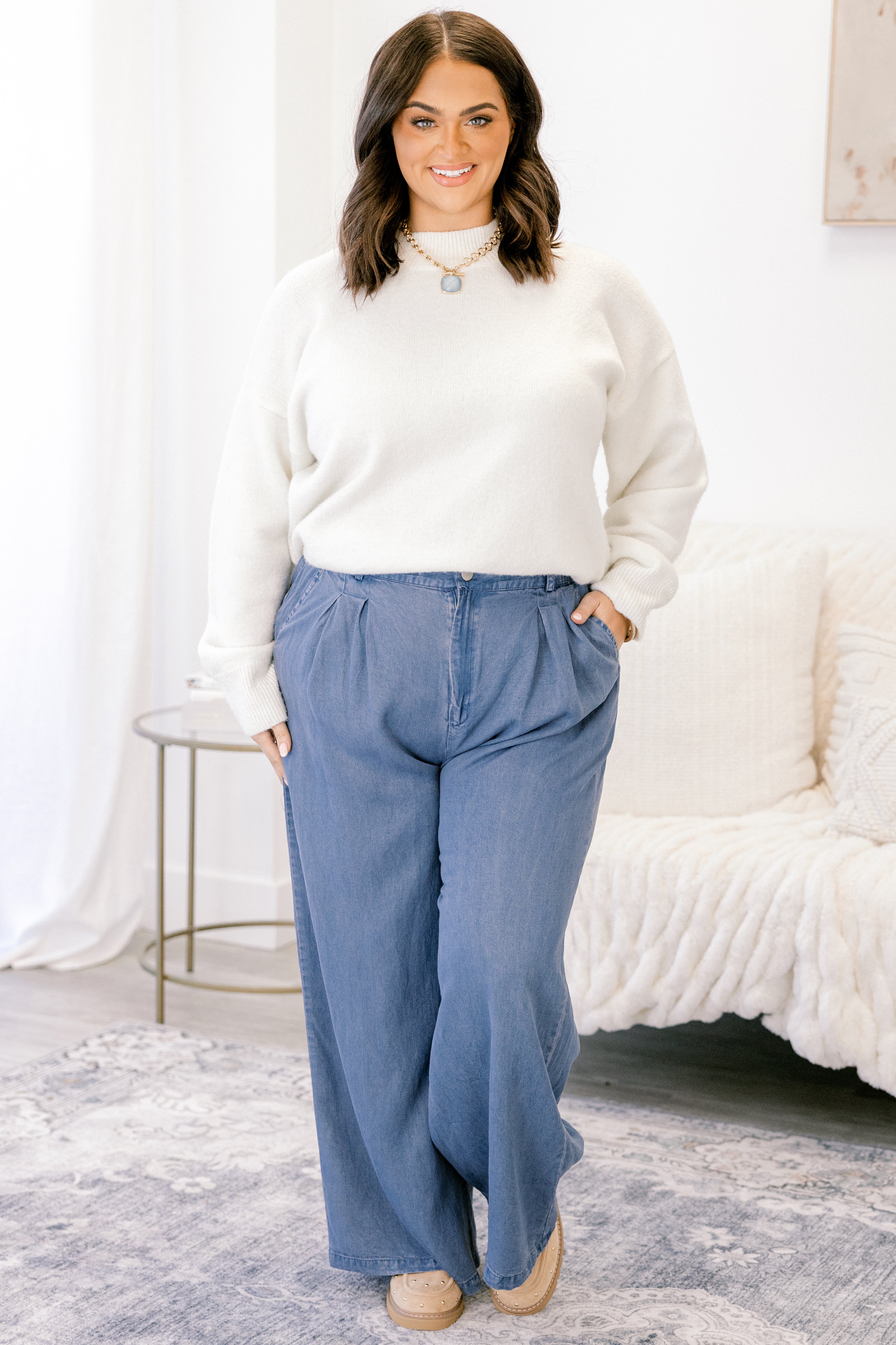 Between Now And Then Pants, Denim