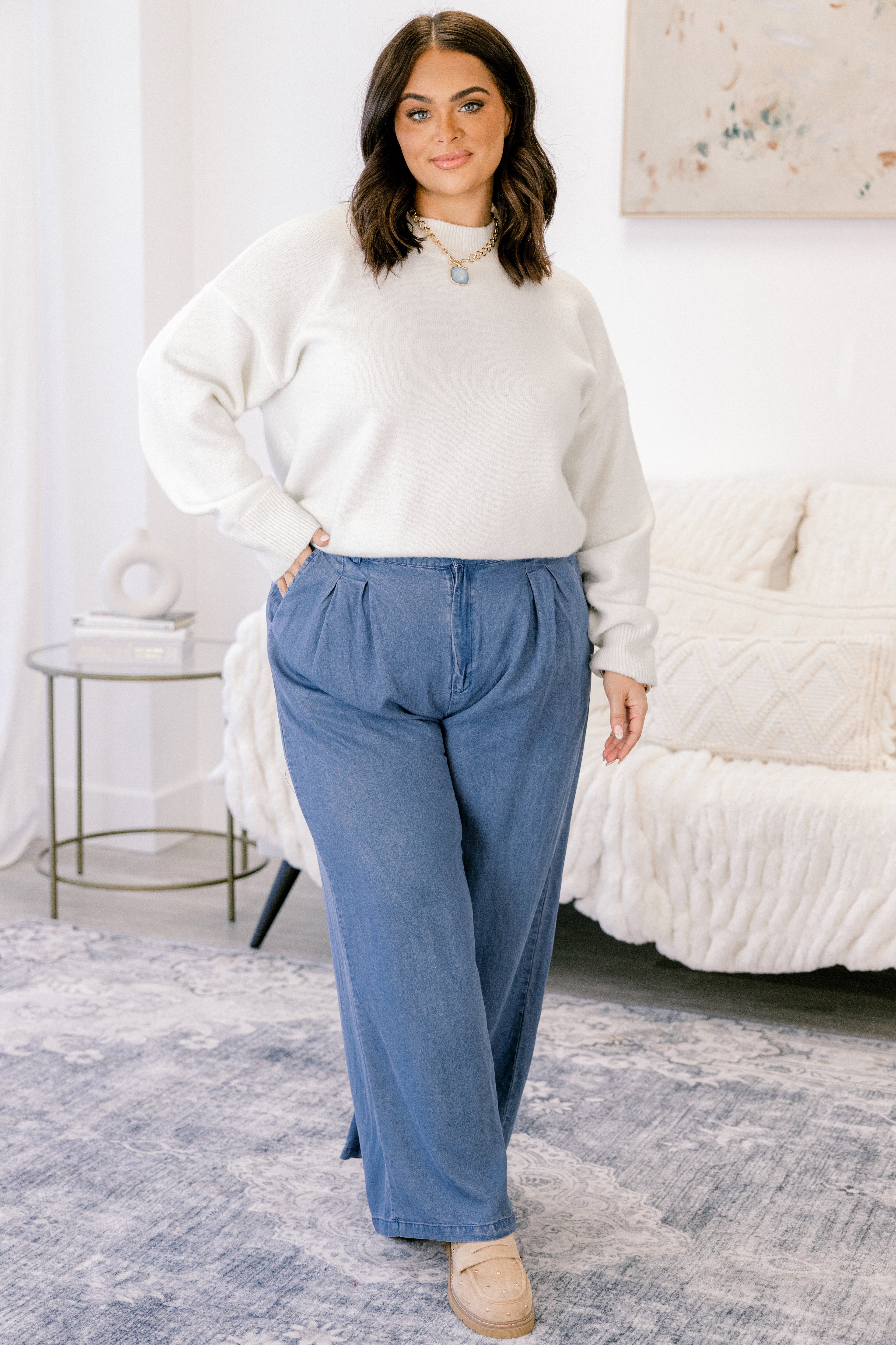 Between Now And Then Pants, Denim