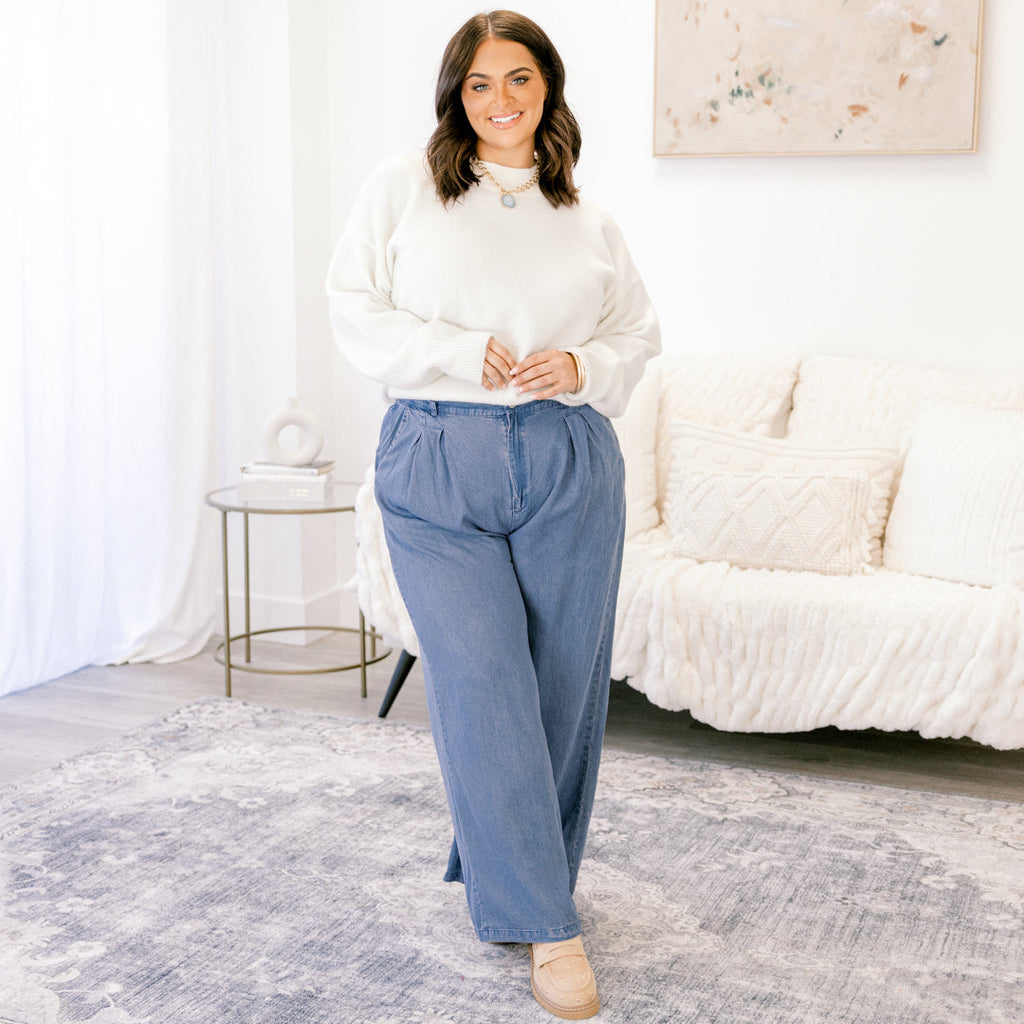 Between Now And Then Pants, Denim