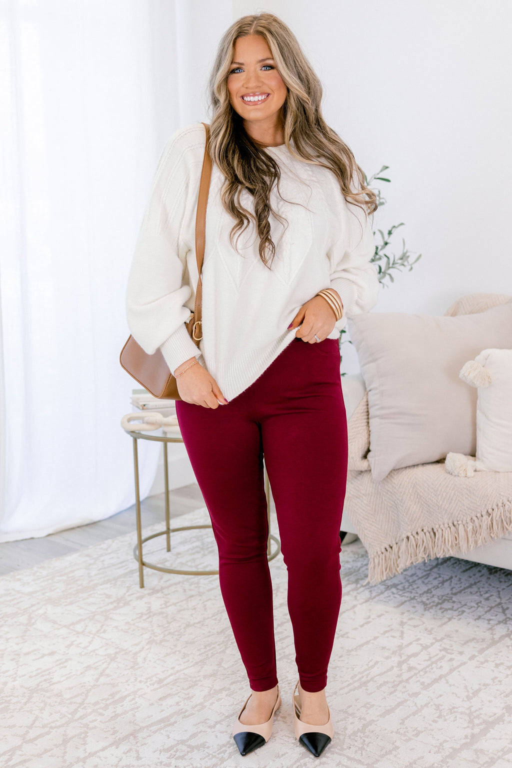 Beyond Basic Pants, Rouge