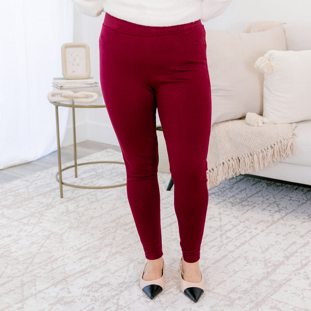 Beyond Basic Pants, Rouge