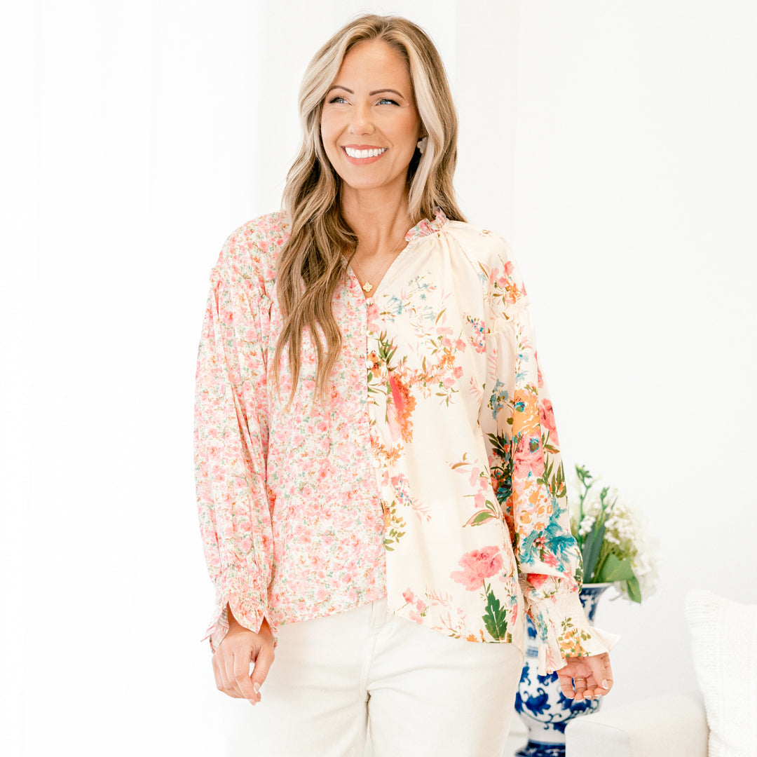 Blissful Song Top, Pink