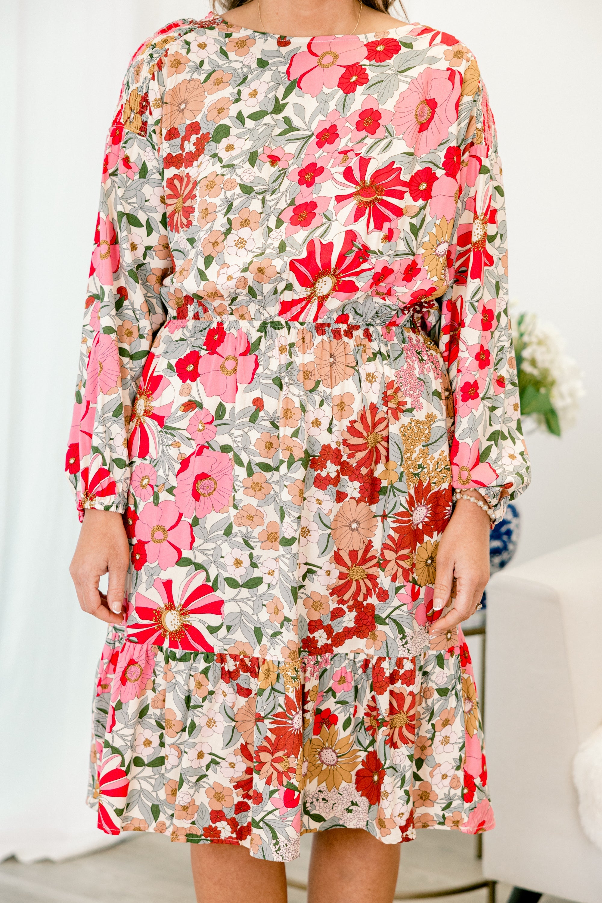 Blooming Blossom Dress, Pink