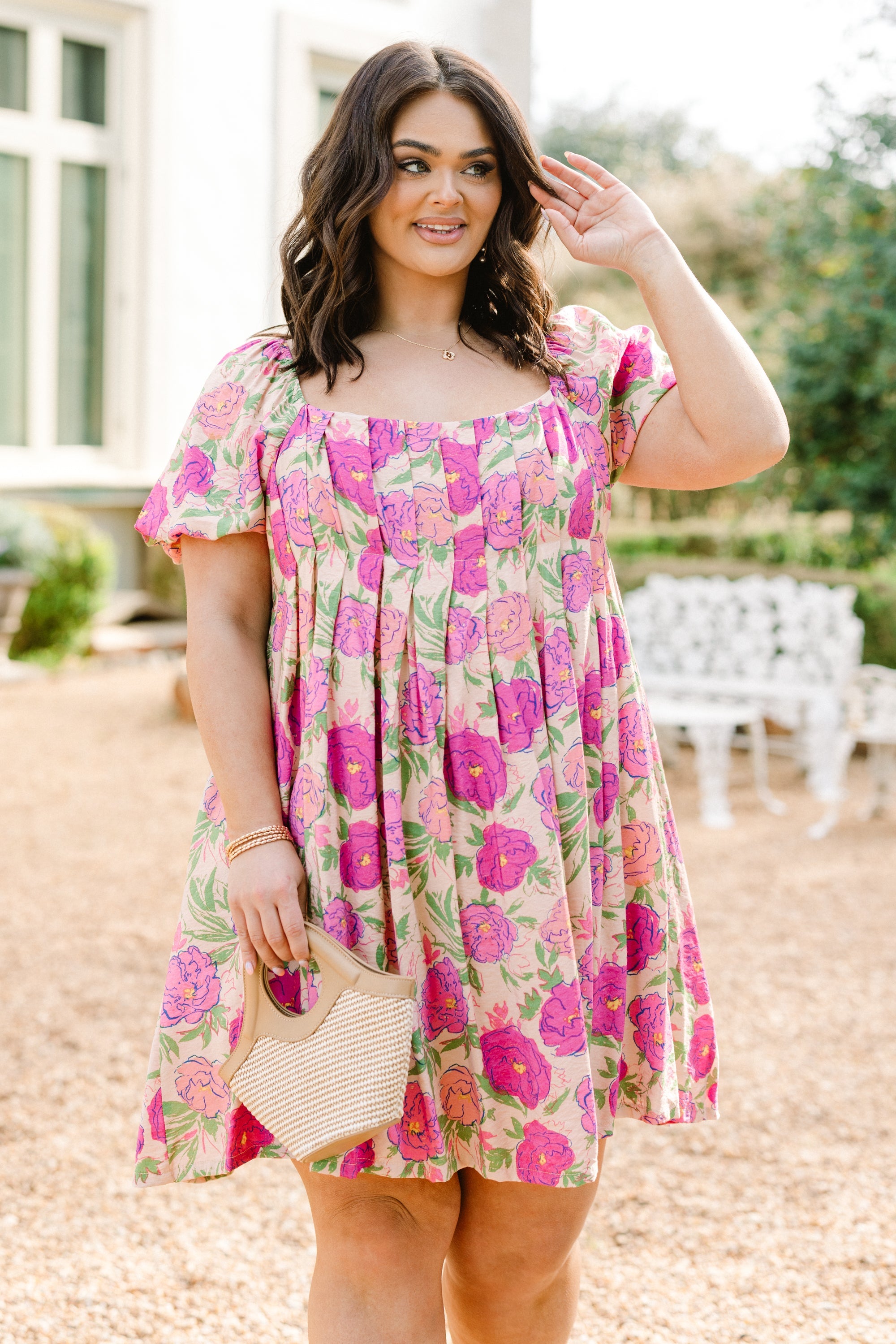 Blossoming Feelings Dress, Pink