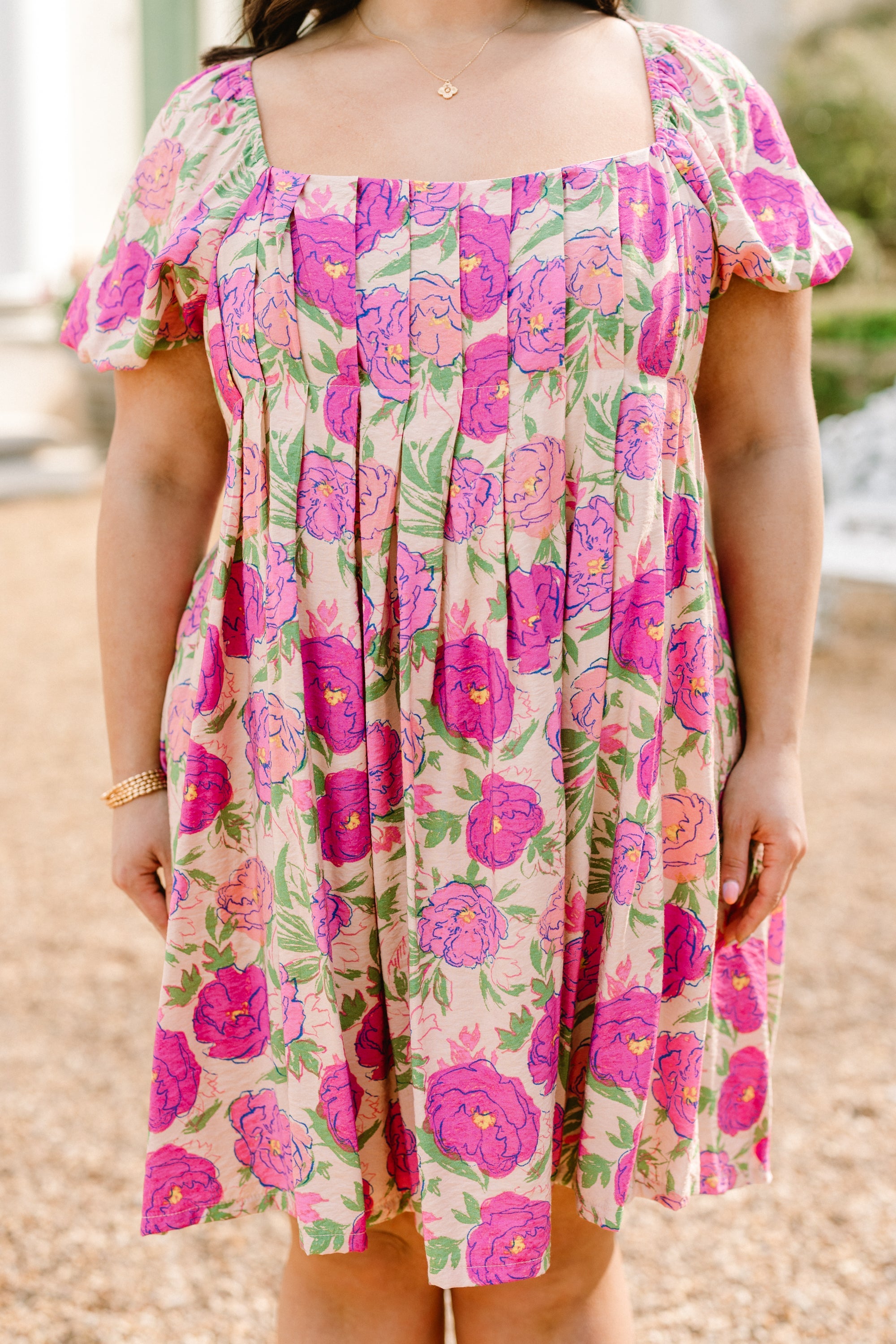 Blossoming Feelings Dress, Pink
