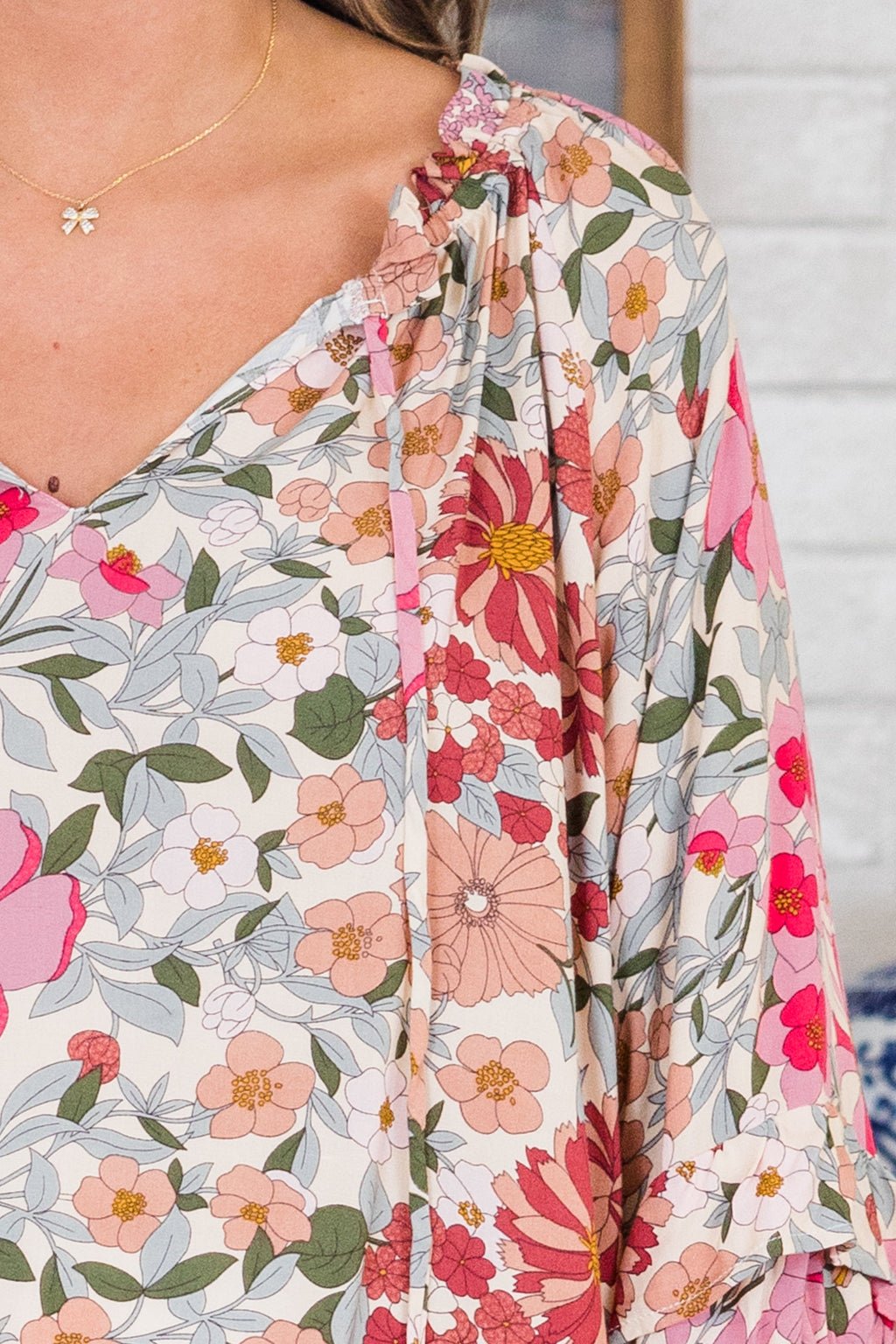 Bold Agenda Top, Pink