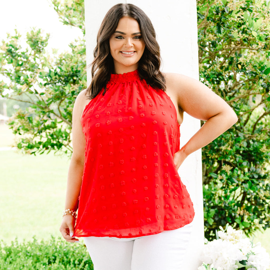 Born To Make You Happy Top, Red