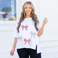 Bowtastic Love Top, White