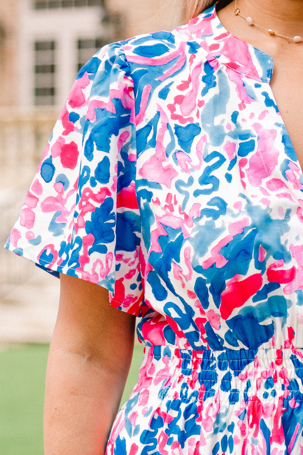 Breaking The Silence Dress, Fuchsia