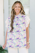 Breathe Freely Top, Lavender