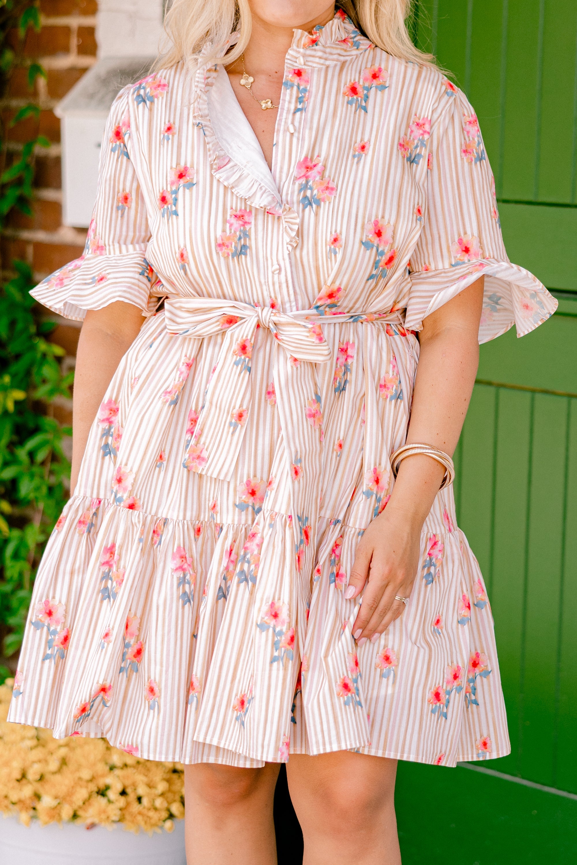 Breezy Beauty Dress, Beige