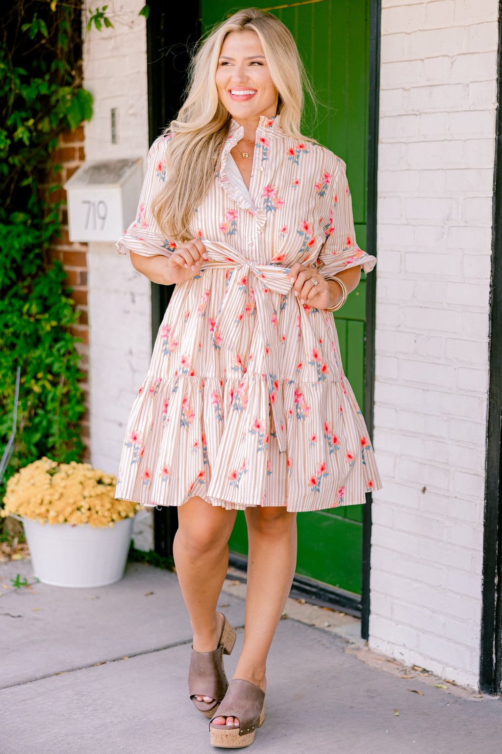 Breezy Beauty Dress, Beige