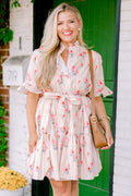 Breezy Beauty Dress, Beige