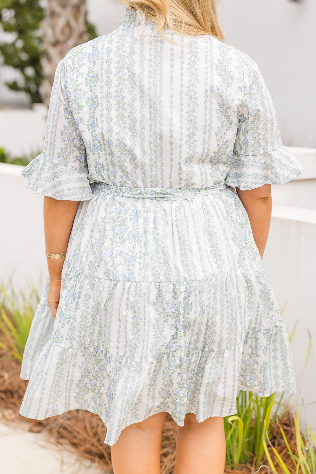 Breezy Beauty Dress, Blue Floral