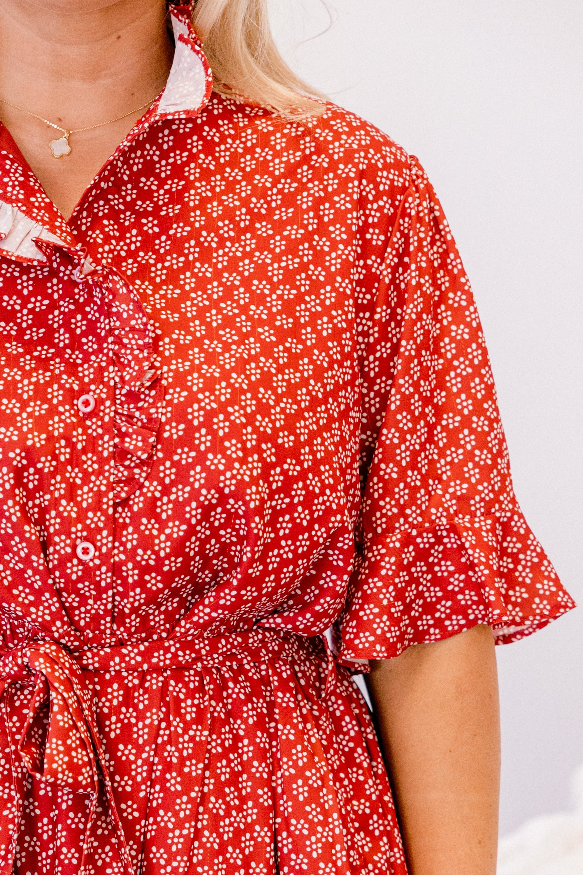 Breezy Beauty Dress, Red