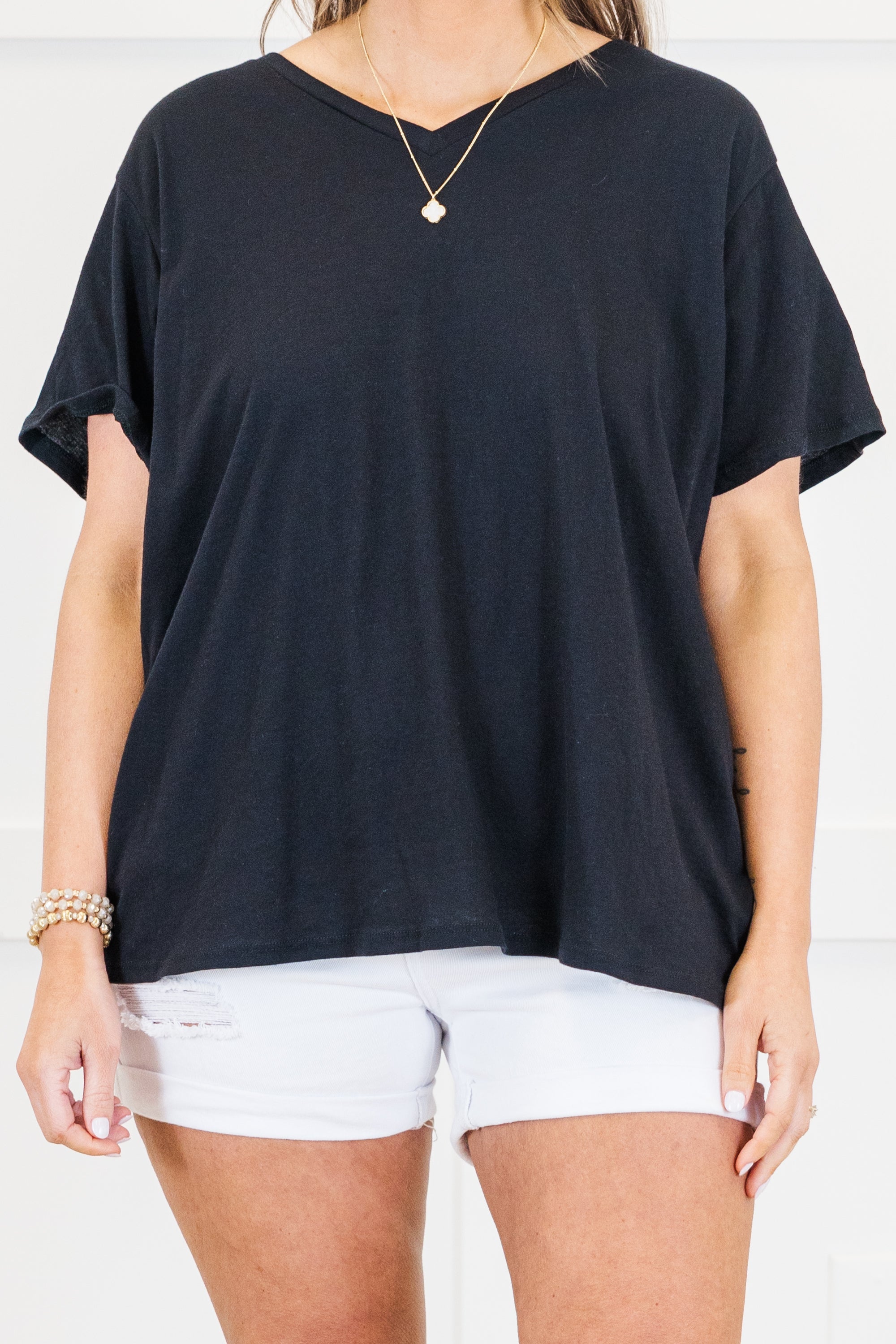 Bright Days Tee, Black