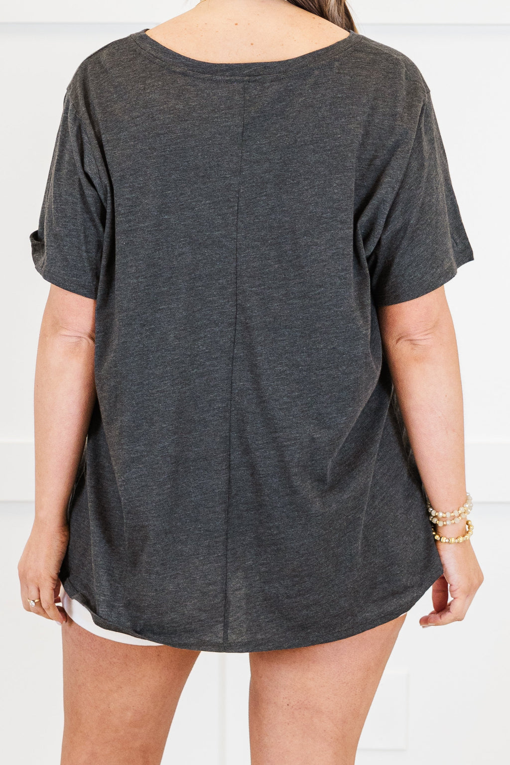Bright Days Tee, Charcoal