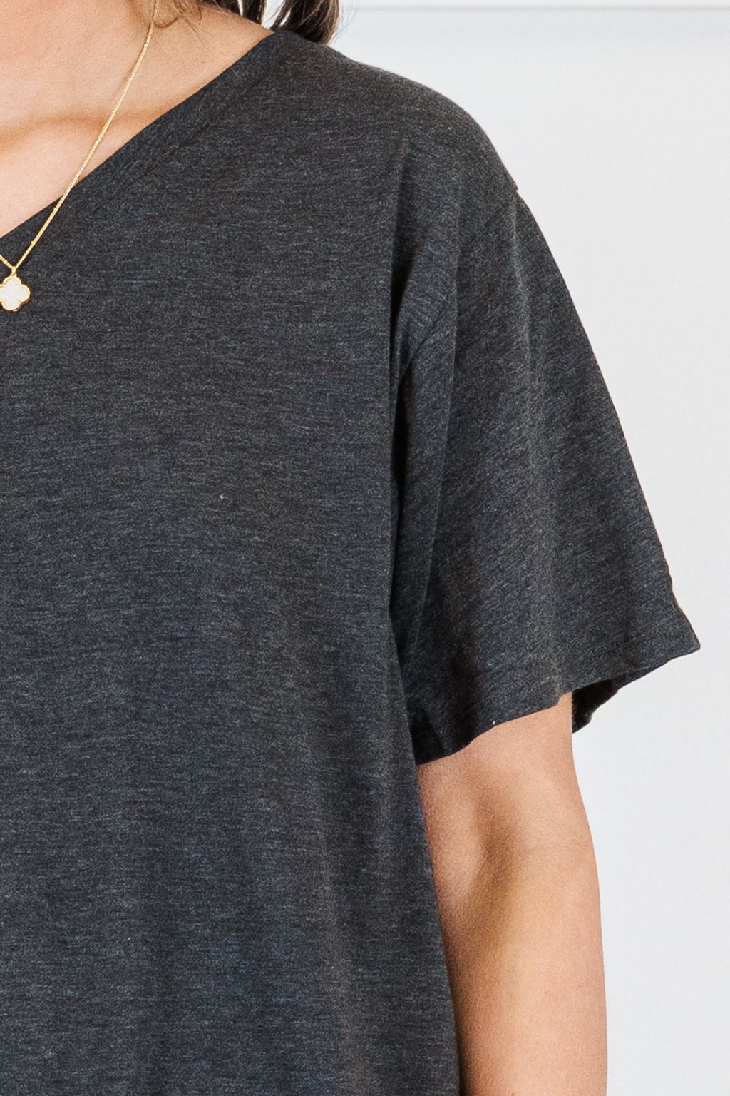 Bright Days Tee, Charcoal