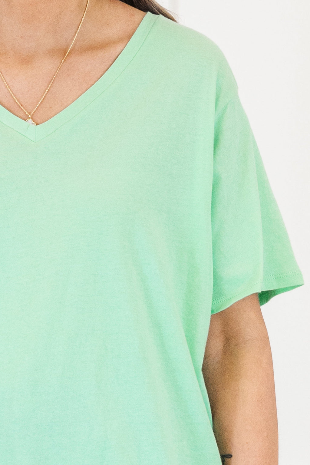 Bright Days Tee, Green Mint