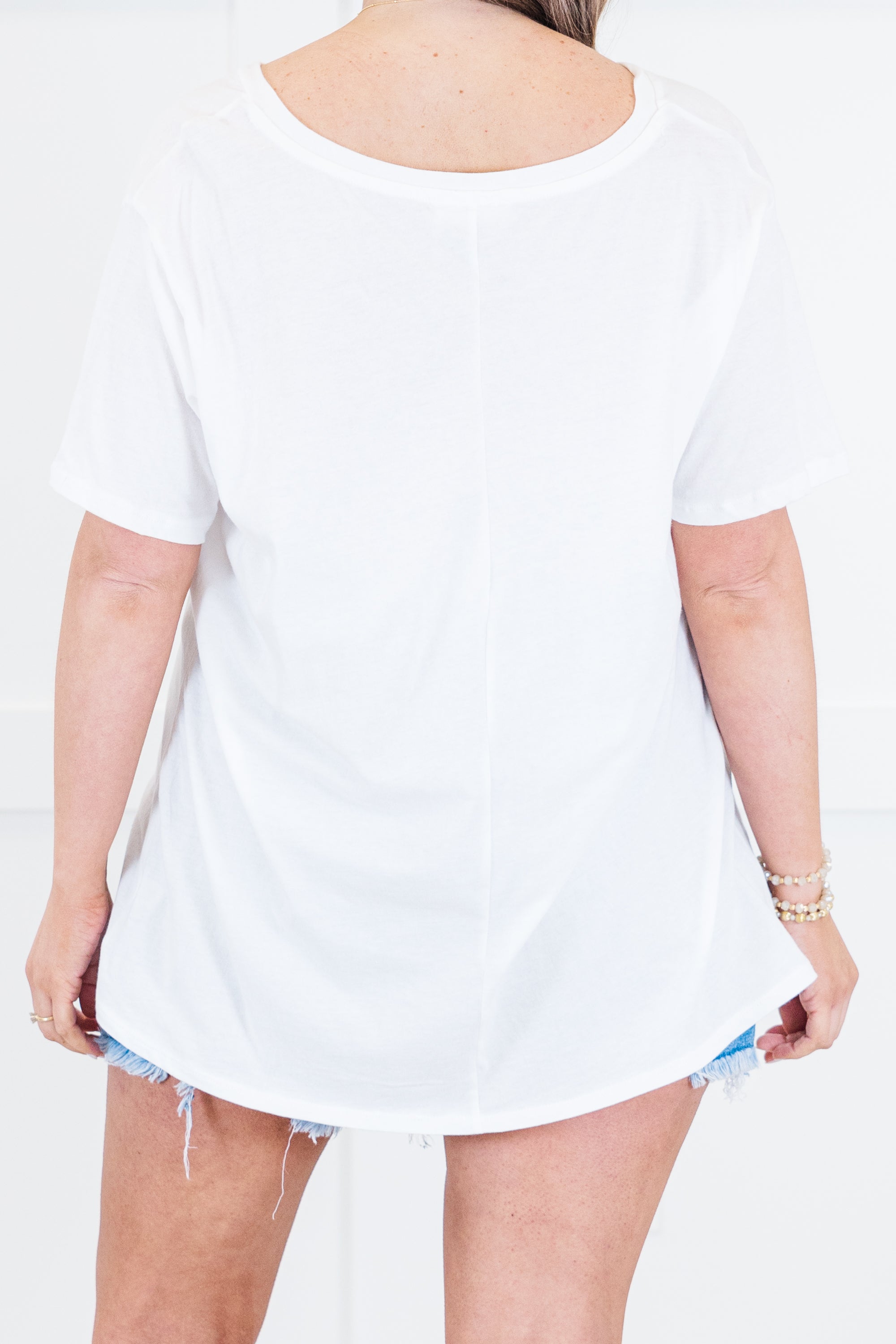 Bright Days Tee, White
