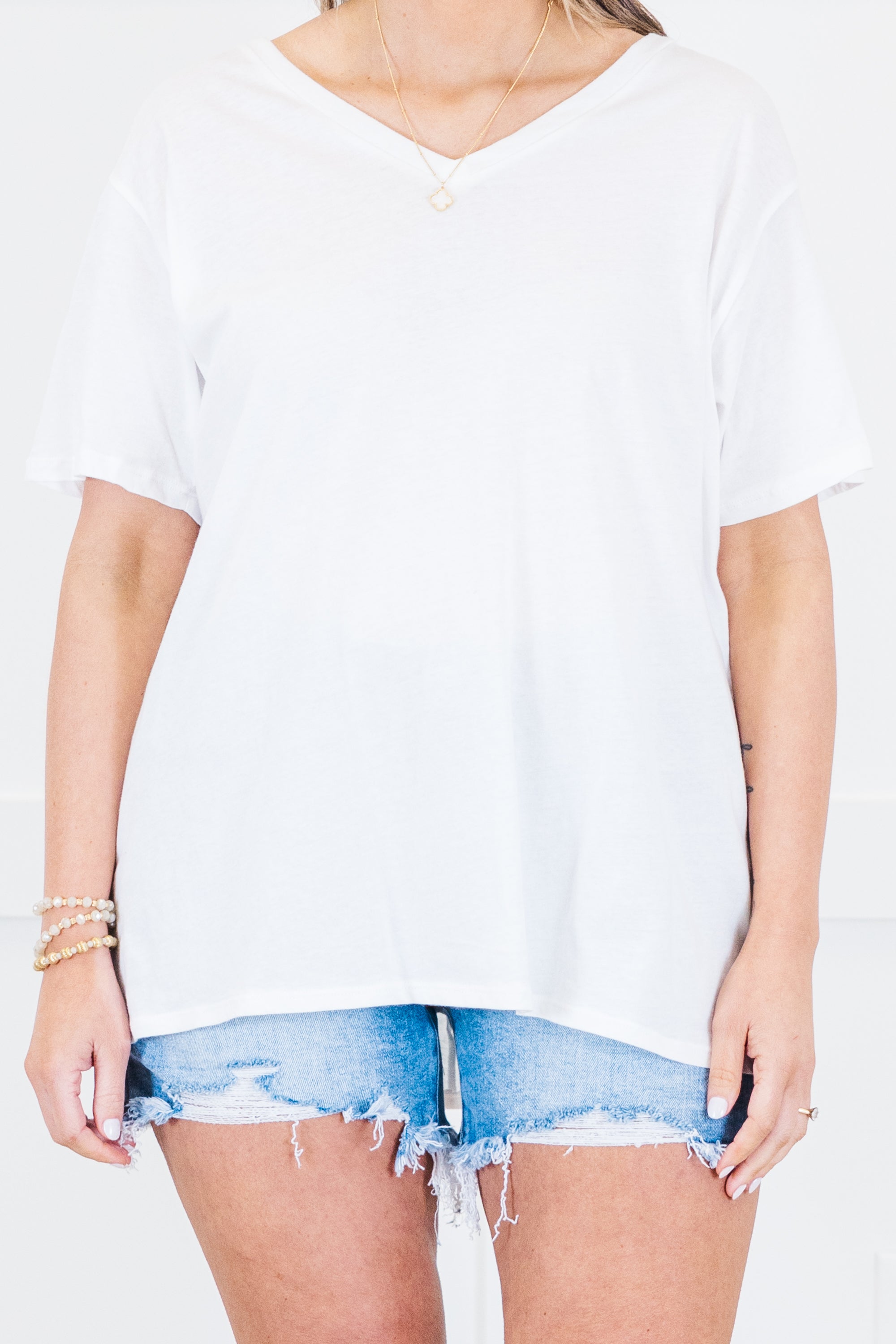 Bright Days Tee, White