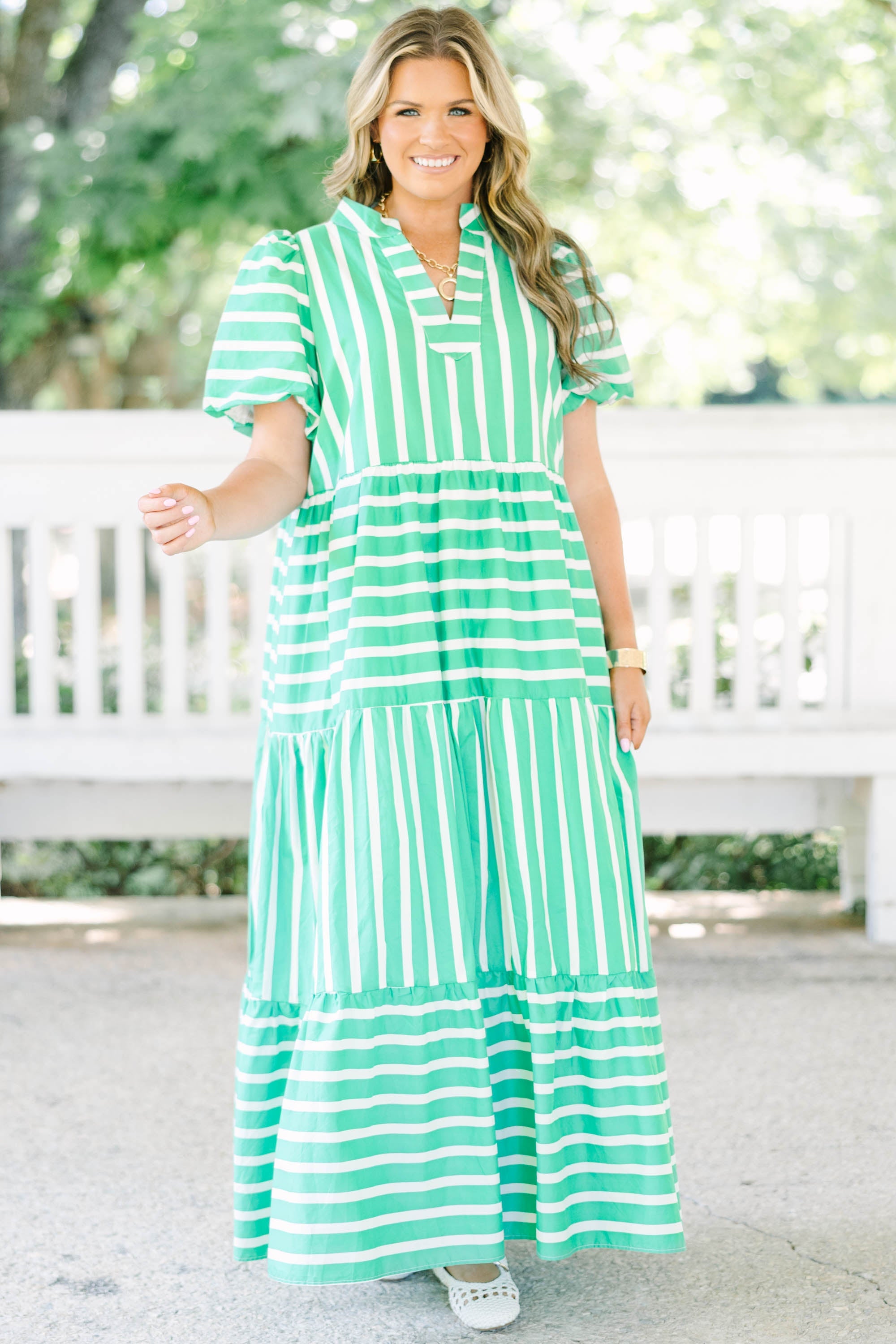 Bright Forecast Dress, Kelly Green