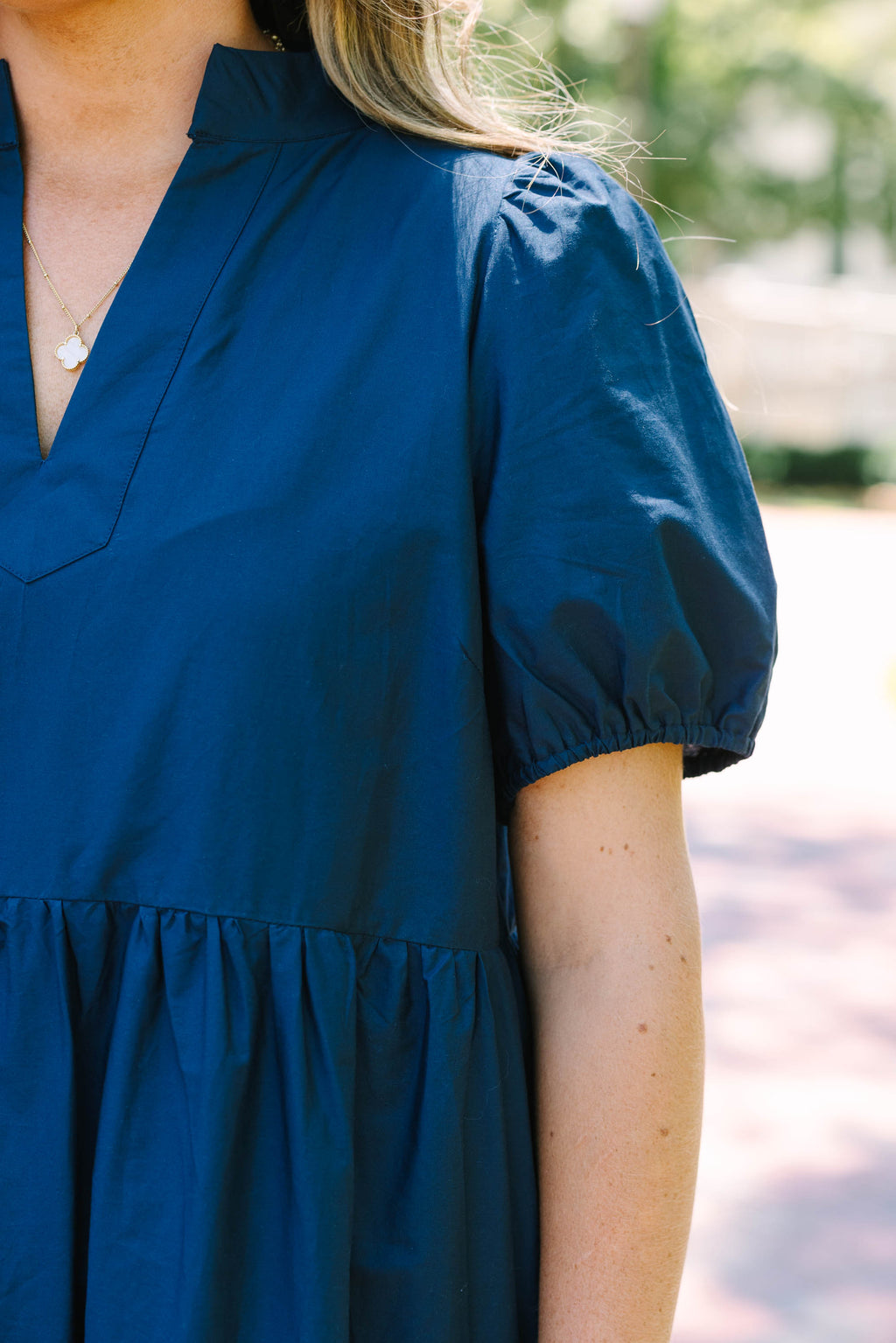 Bright Forecast Dress, Deep Navy