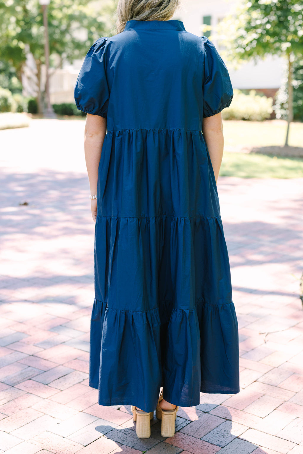 Bright Forecast Dress, Deep Navy