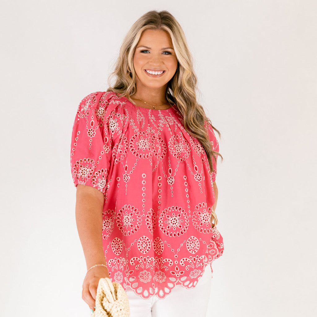 Bright Future Top, Pink