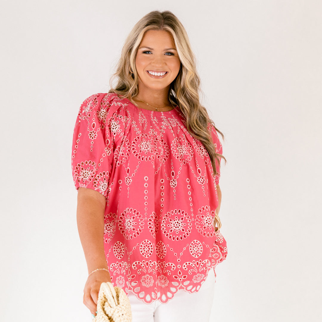 Bright Future Top, Pink