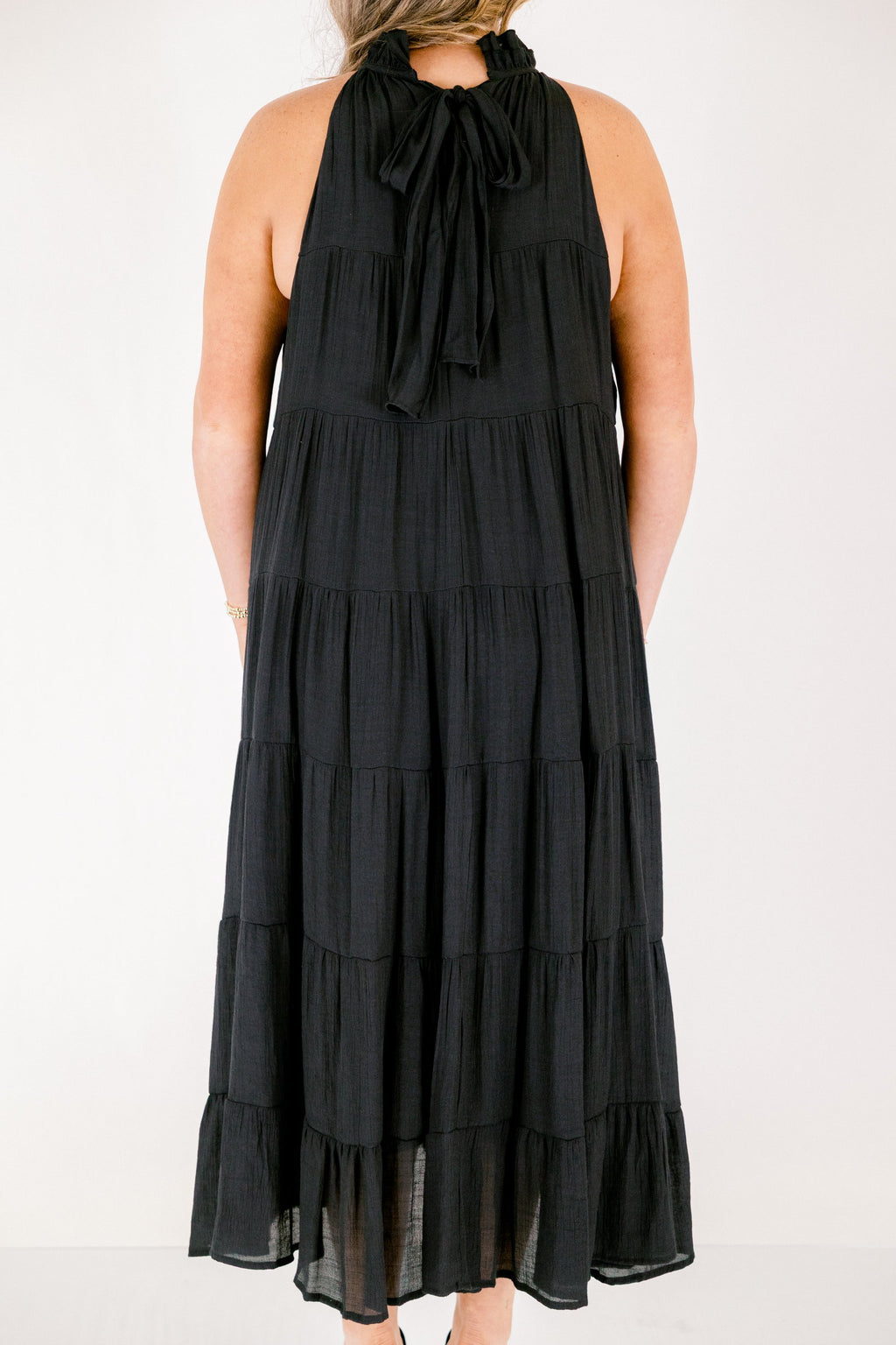 Bright On Time Dress, Black