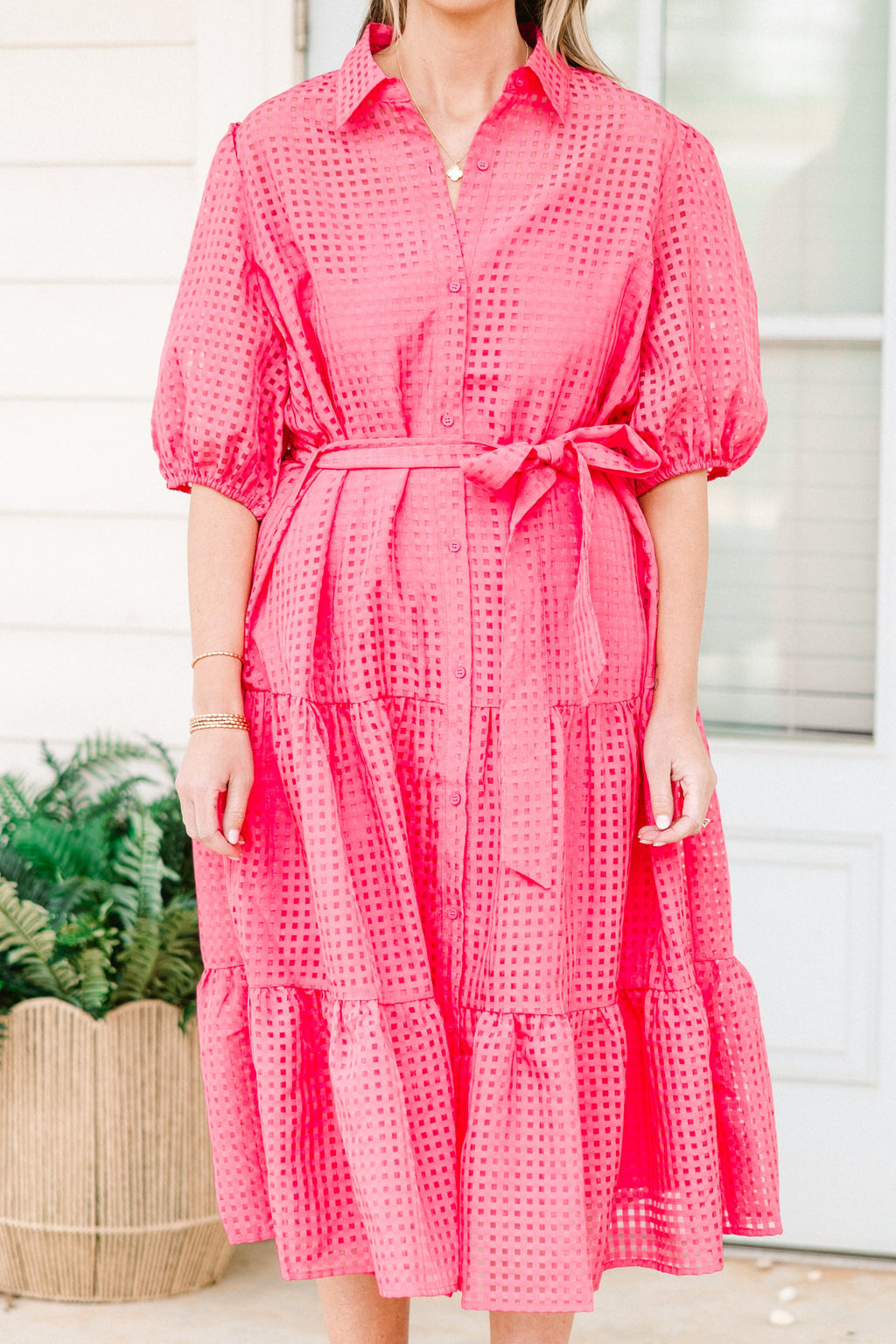 Brighter Days Dress, Pink