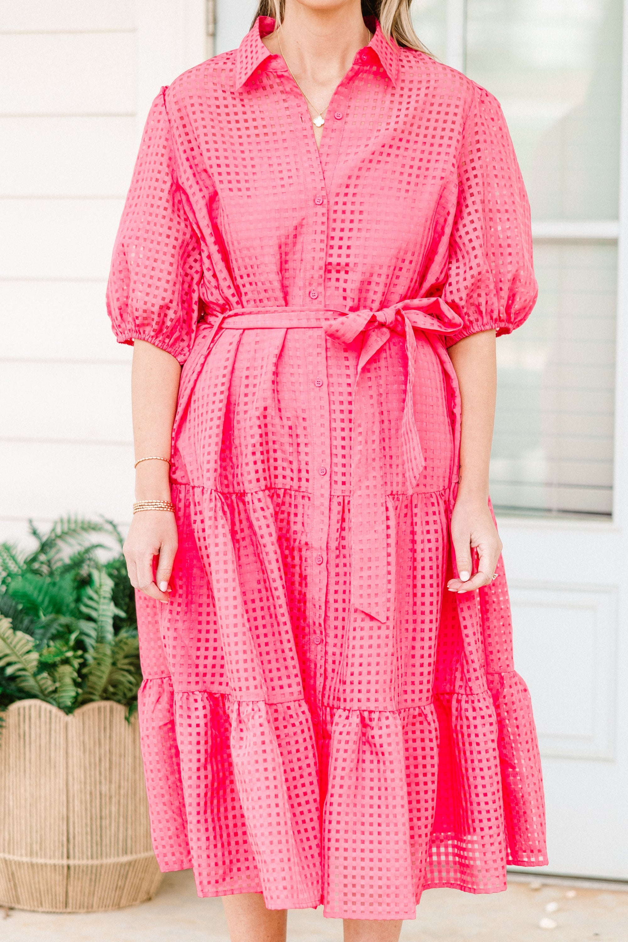 Brighter Days Dress, Pink