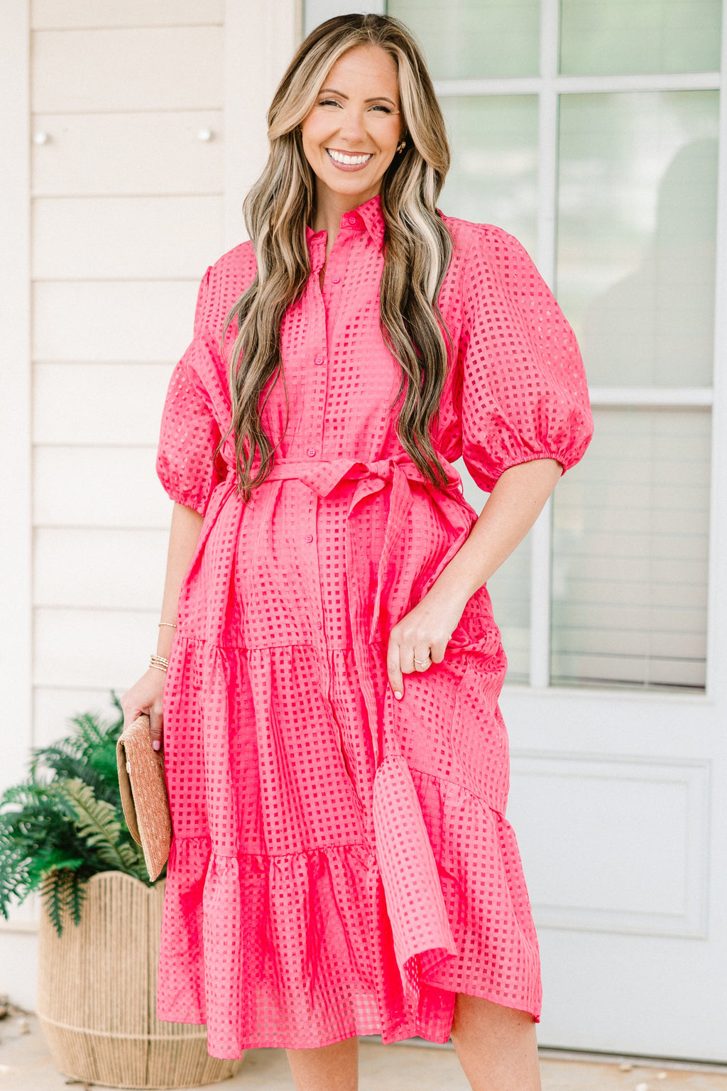 Brighter Days Dress, Pink