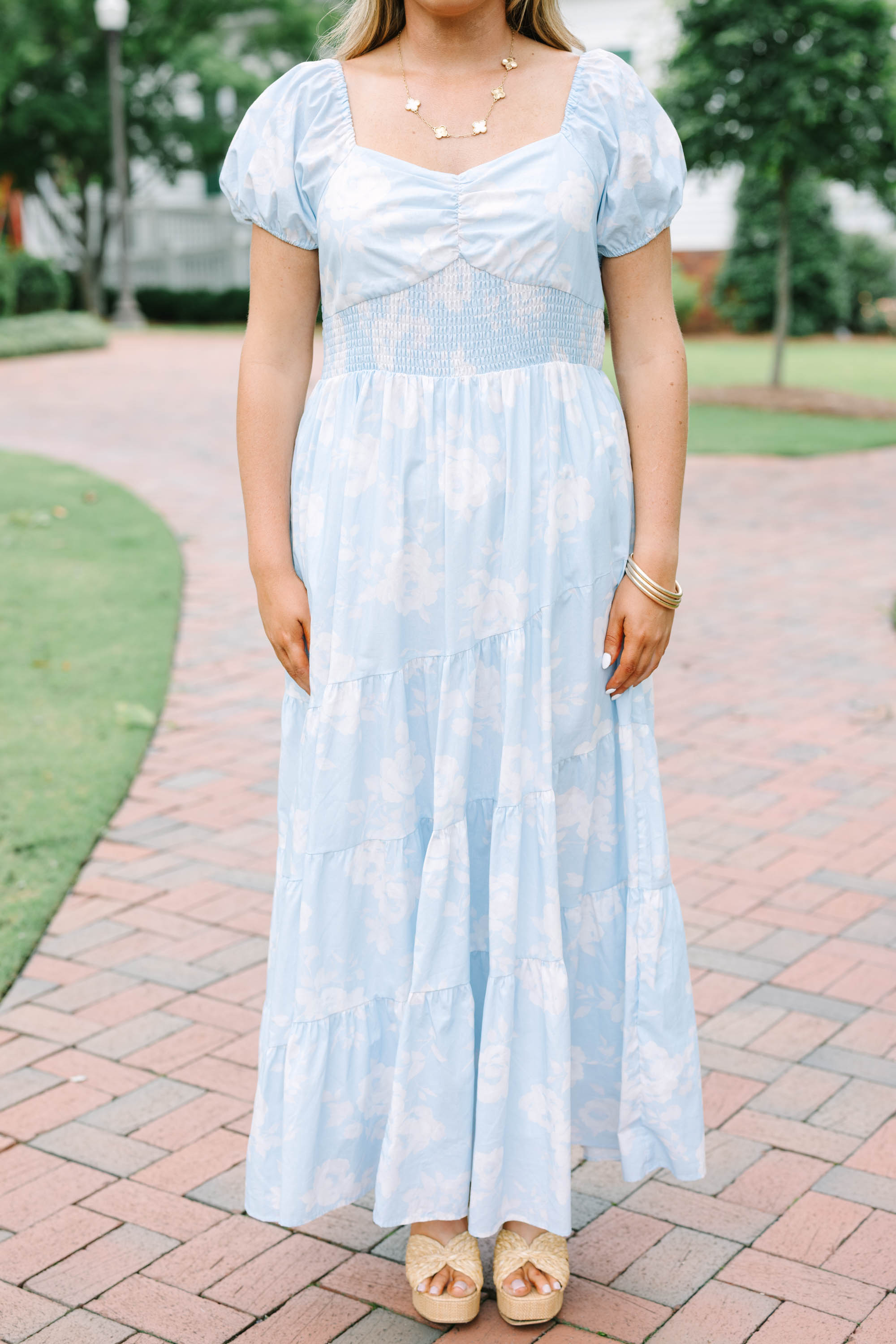 Brighter Perspective Dress, Baby Blue