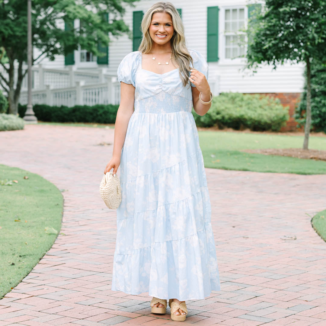 Brighter Perspective Dress, Baby Blue